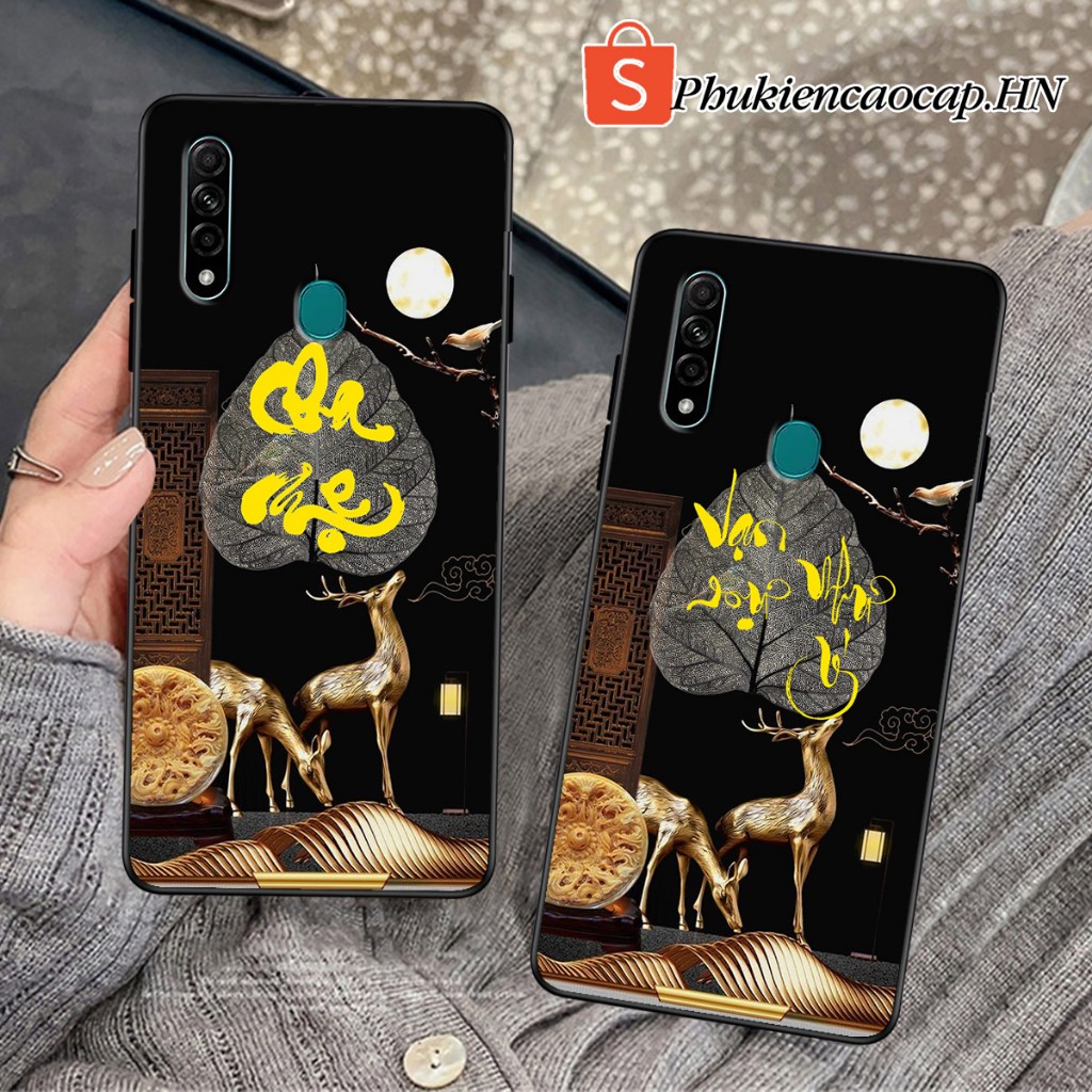 เคส Oppo A8 - A31 2020 - เคส Oppo พิมพ์ลายการประดิษฐ์ตัวอักษรนําโชค