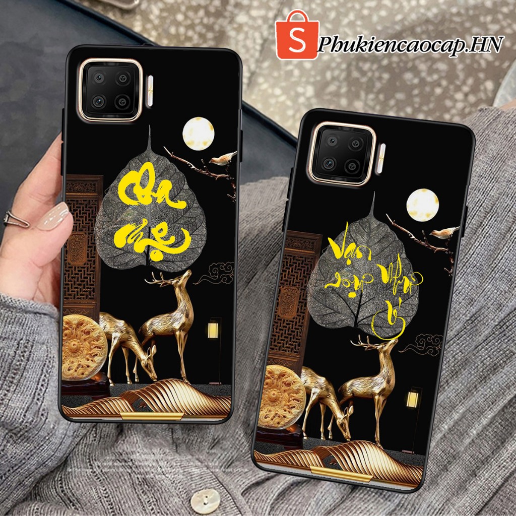 เคส Oppo A73 - A93 - เคส Oppo พิมพ์ลายการประดิษฐ์ตัวอักษรนําโชค