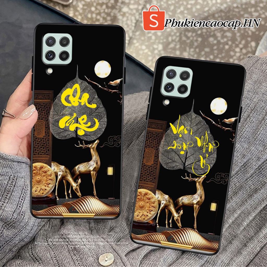 เคส Samsung A22 4G / A22 5G - เคส Samsung พิมพ์การประดิษฐ์ตัวอักษรนําโชค