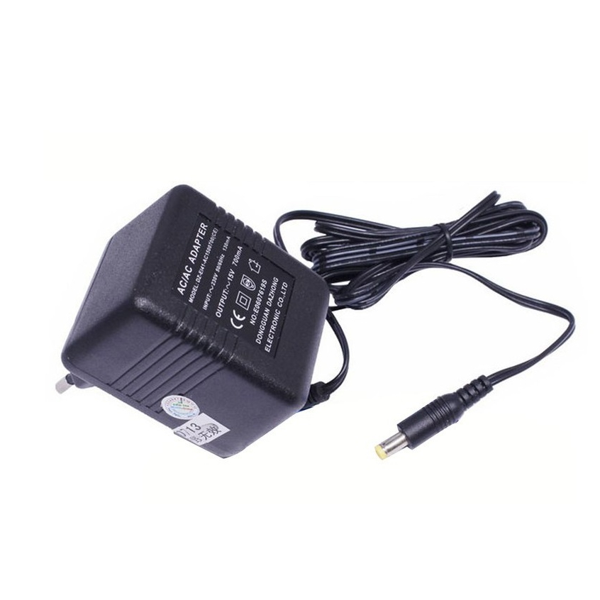 แหล่งพลังงานหม้อแปลงไฟฟ้าแปลง AC220V เป็น AC15V700mA DC4.8x1.7MM ใช้สําหรับอุปกรณ์อิเล็กทรอนิกส์ Sho