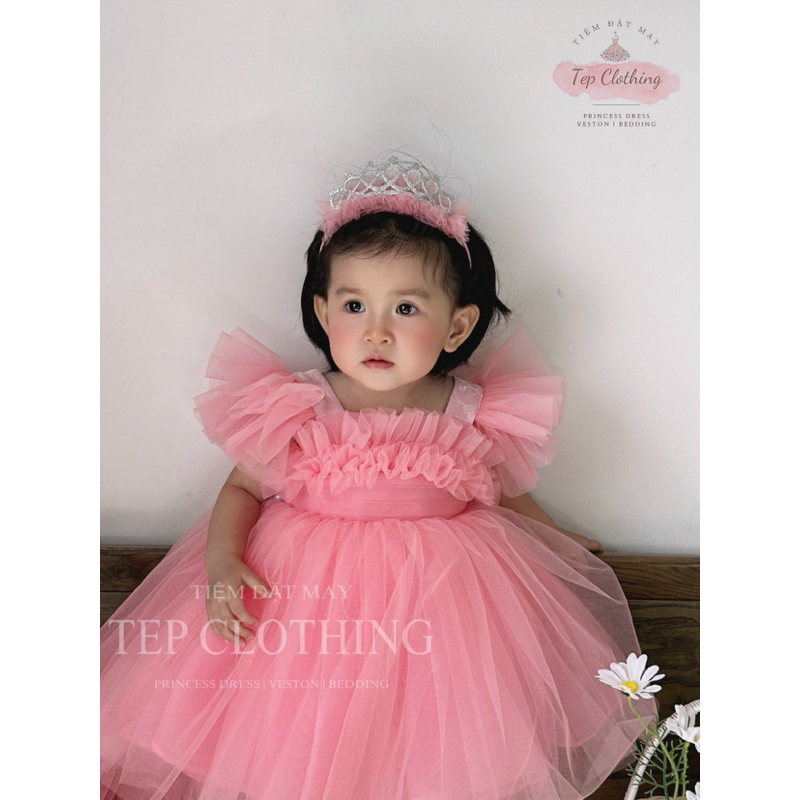 CHLOE - ชุดเจ้าหญิงดีไซน์สําหรับเด็กผู้หญิง By Tep Clothing - ภาพถ่ายจริง