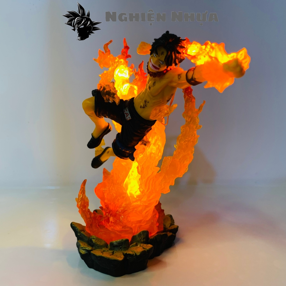 One Piece ACE รุ่น fzero super version พร้อม led USB - One Piece - No Box - Plastic Addiction