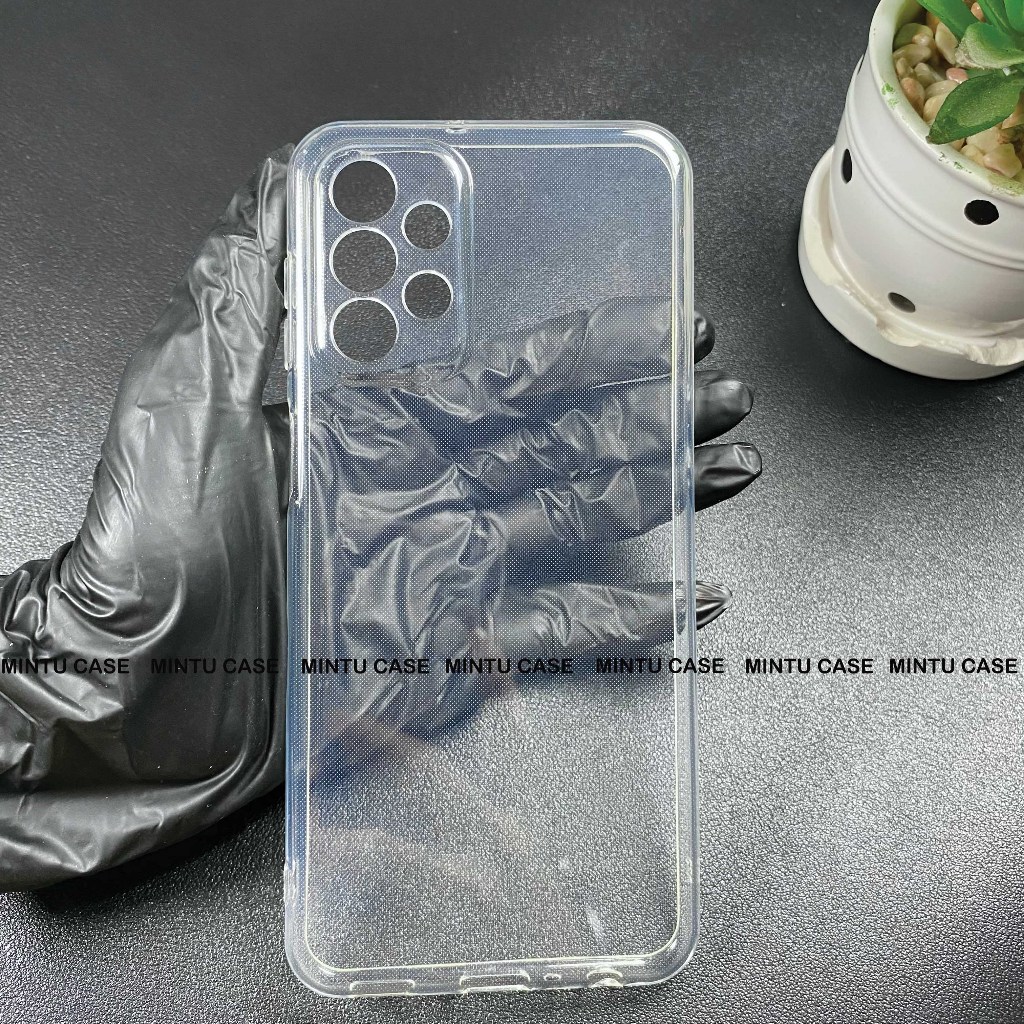 เคสใส Samsung Galaxy A23 4G/5G - เคสใสหนายืดหยุ่นเพื่อปกป้องกล้อง