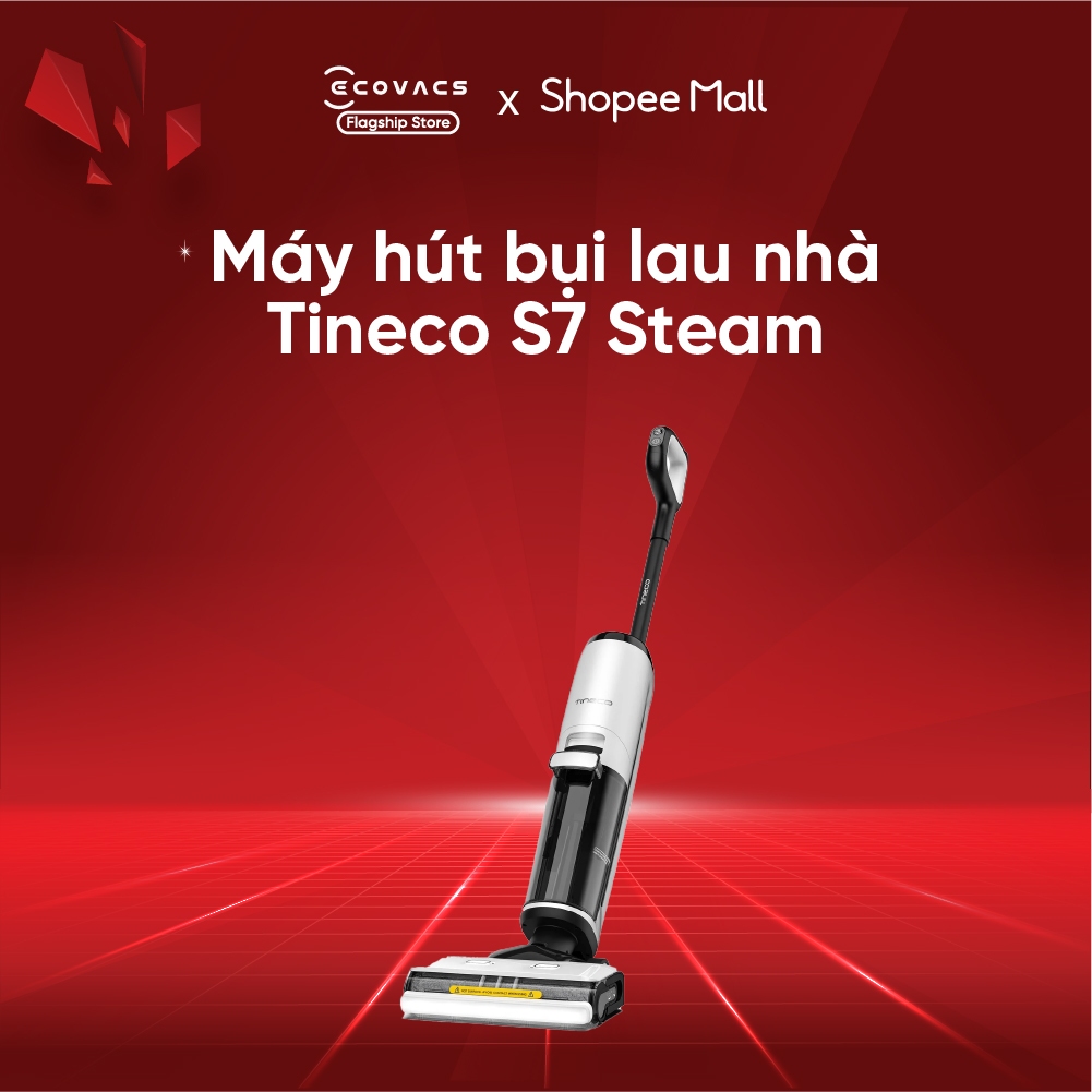 Tineco S7 Steam Mop Vacuum Cleaner - Ioop Sensor - การซักเศษผ ้ าอัตโนมัติ - เช ็ ดด ้ วยไอน ้ ําร ้ อน 140