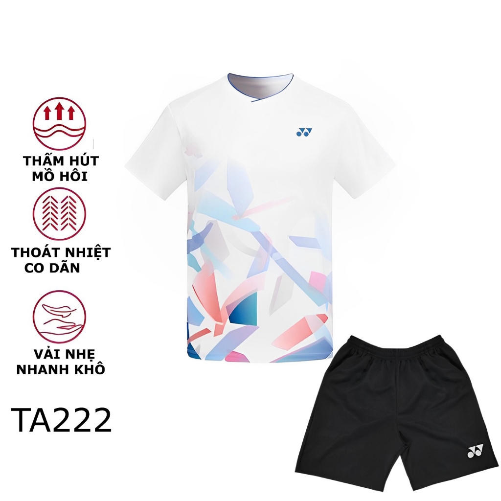 แบดมินตัน ปิงปอง เสื้อวอลเลย์บอล รุ่นสวย 2024 ระบายอากาศ ยืด (รหัส เผชิญ222)