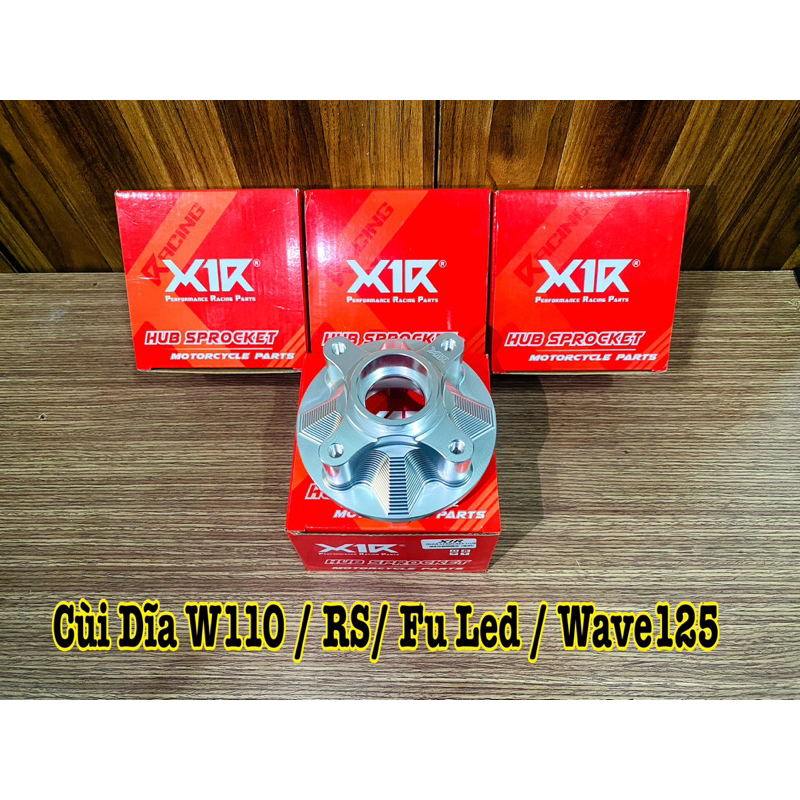 X1R CNC ส้อมสําหรับ Wave 125 / RS / Fu Led / Wave 110 ของแท้ X1R >>>>