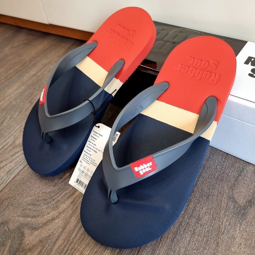 RUBBER SOUL BALANCE Thai Flip-flops Soft RUBBER & น้ําหนักเบา