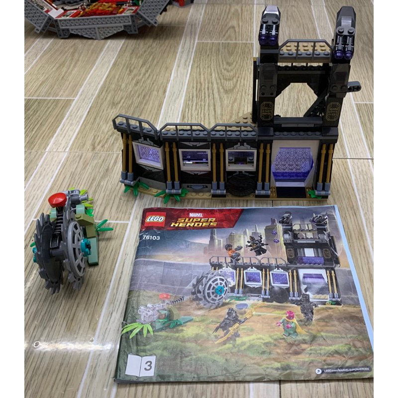 เลโก้แท้ marvel 76103 wakanda citadel