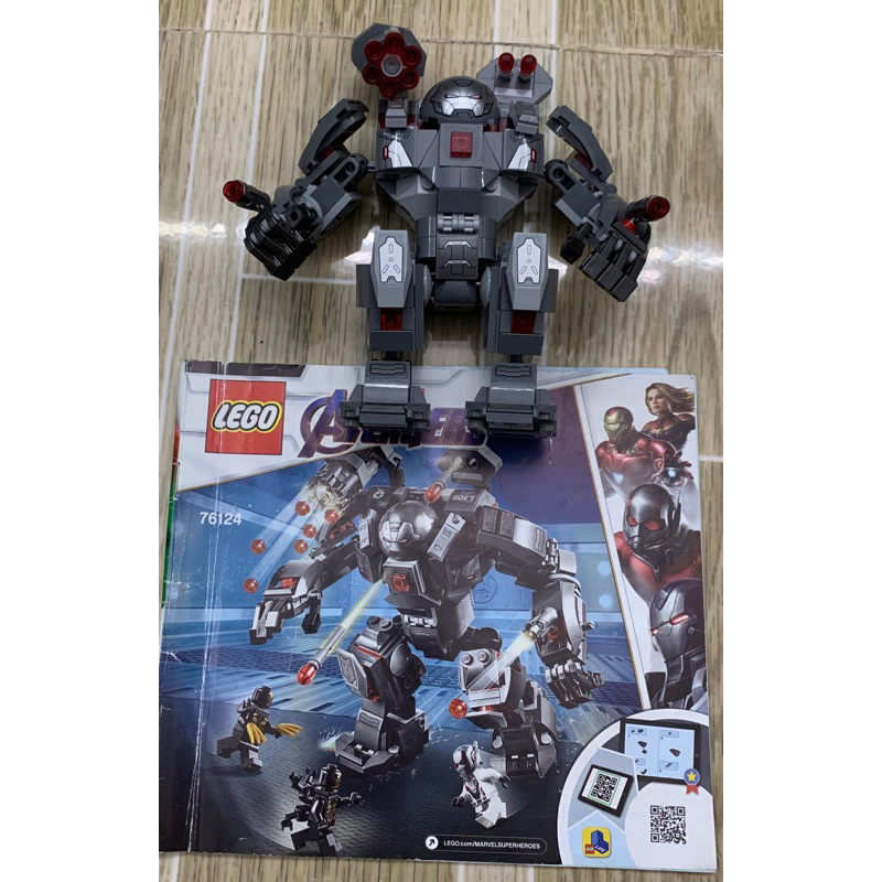 Lego marvel 76124 หุ่นยนต์ต่อสู้ฮัลค์บัสเตอร์ ของแท้