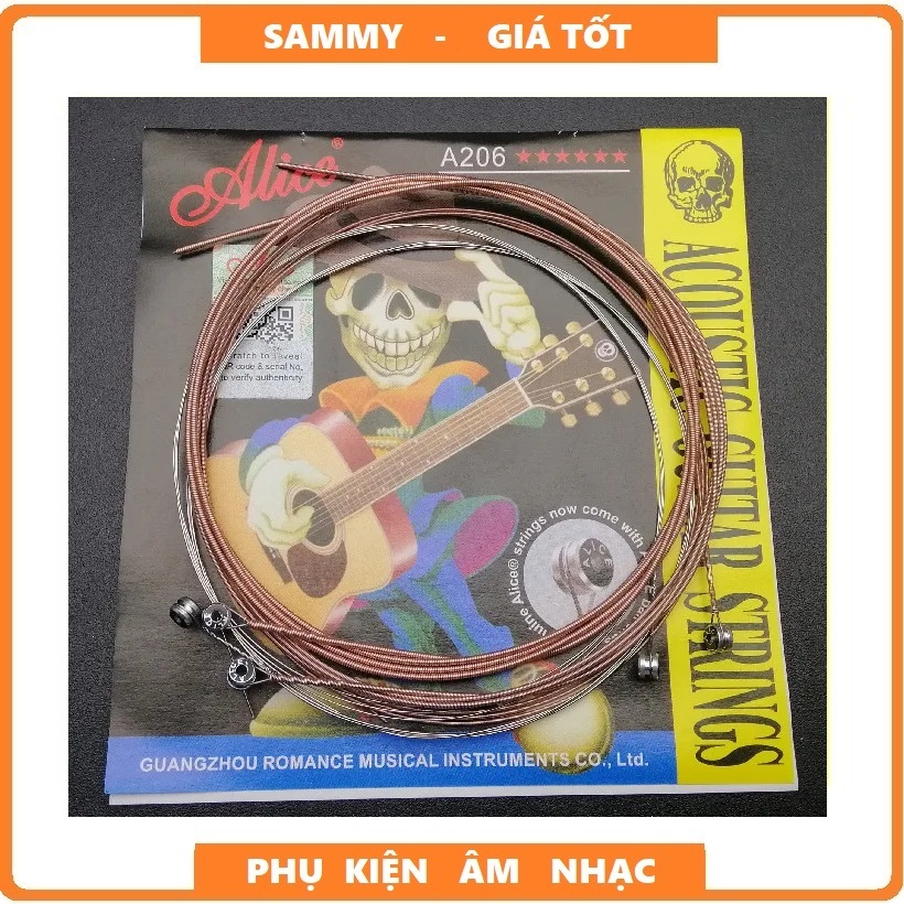 METAL GUITAR Odd Strings 1 สาย 2 สาย 3 สาย 4 สาย 5 สาย 6 สาย AlicE Acoustic GUITAR ของแท้