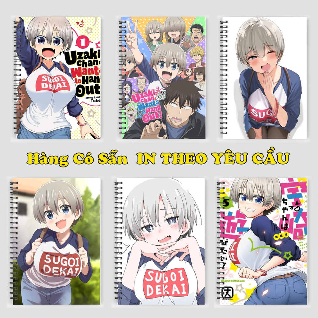สมุดสเก็ตช์ดินสอ Uzaki Hana uzaki chan ขอแขวน Ma1393
