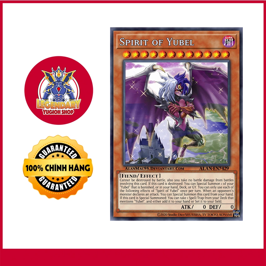 [การ์ด Yugioh ดั้งเดิม] Spirit of Yubel
