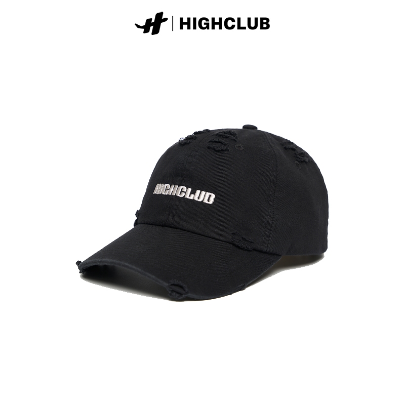 HIGHCLUB CRAZY Ripped BLACK CAP/HAT