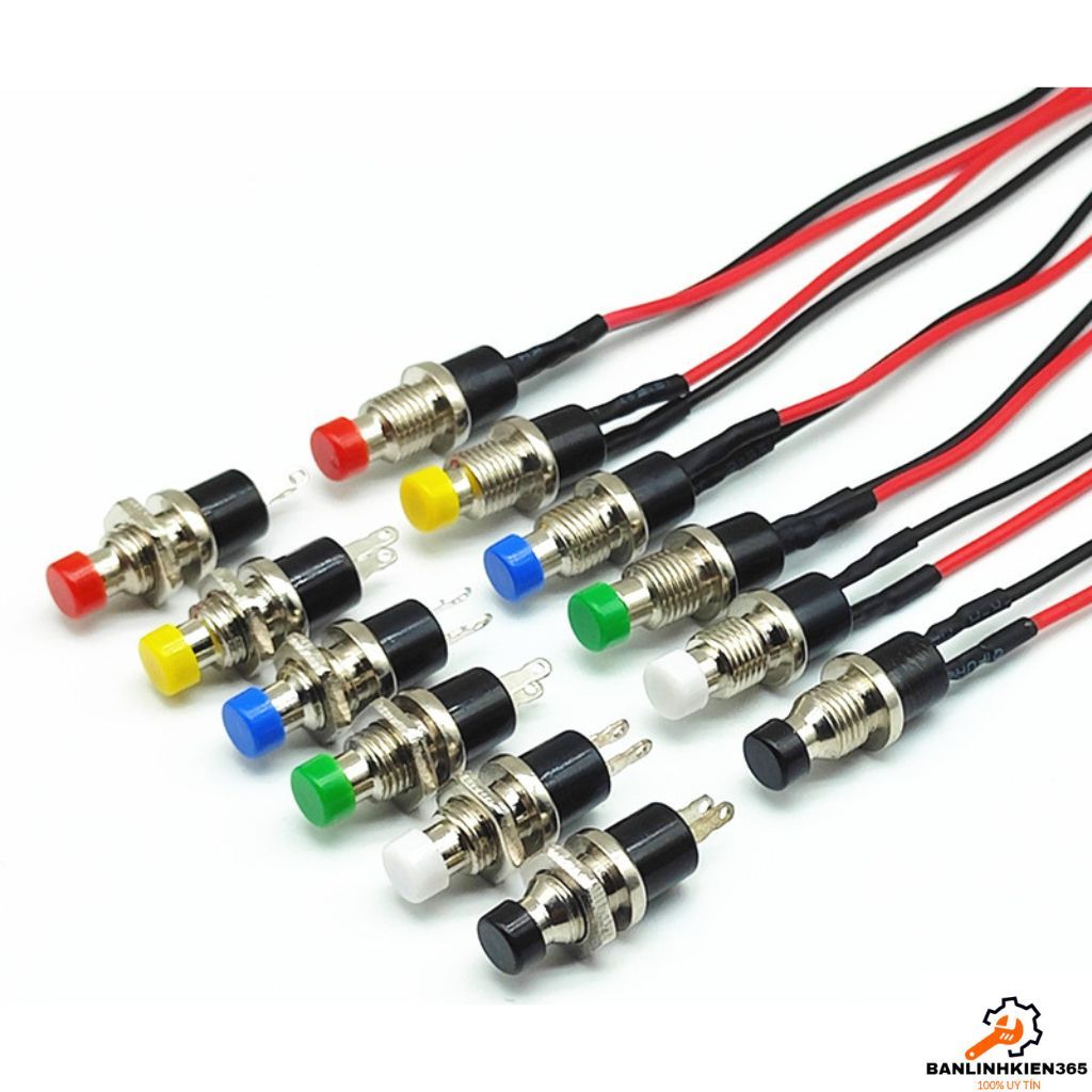 Pbs-110 ปุ่มกดปล่อยสาย 22Awg 10cm