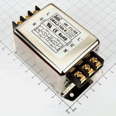CW4L2-10A-R ไส้กรองอากาศเฟสเดียว 10A 115/250V