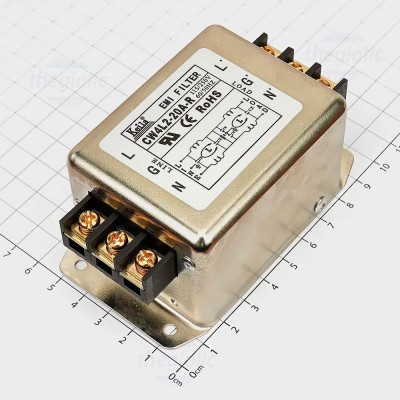 CW4L2-20A-R ไส้กรองอากาศเฟสเดียว 20A 115/250V