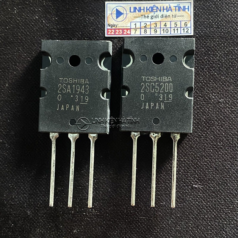 ใหม่คุณภาพดี Toshiba 2SA1943 / 2SC5200 A1943 / C5200 TTA1943 TTC5200 power clamshell -BA16