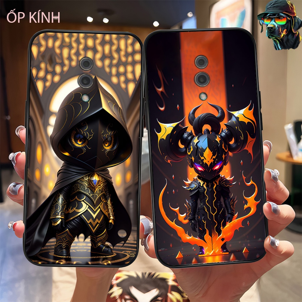 เคสโทรศัพท์กระจก Oppo k3 เคส vip เท่ๆ หุ่นยนต์ซุปเปอร์ทรงพลัง