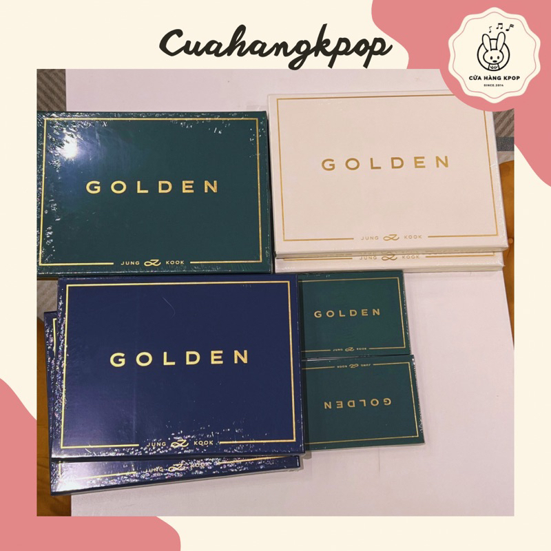 อัลบั้ม Jungkook BTS - ของแท้ Solo [GOLDEN] อัลบั้ม - Kpop Store