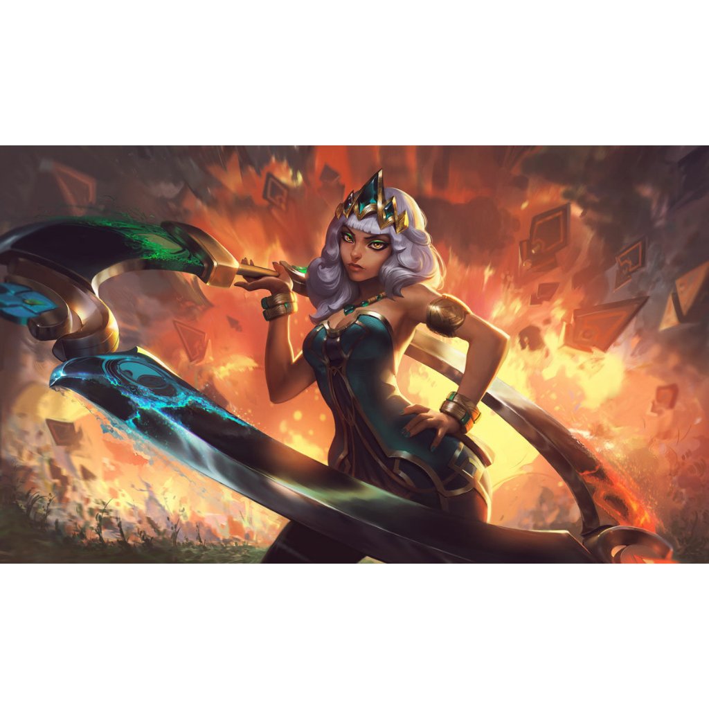 [การพิมพ์เรซิ่น 3 มิติ] โมเดล Qiyana League of Legends