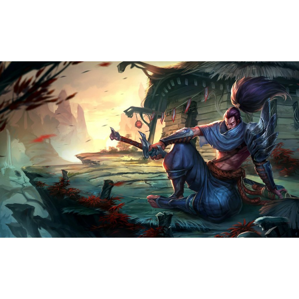 [การพิมพ์เรซิน 3 มิติ] โมเดล Yasuo League of Legends