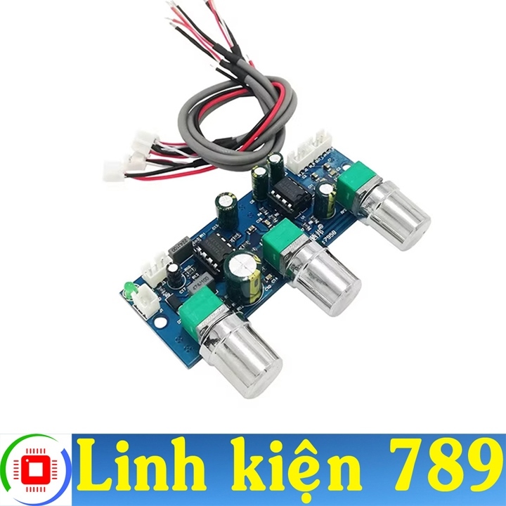 NE5532 วงจรปรับ 2.1 โทน แหล่ง 10-24VDC เดี่ยว