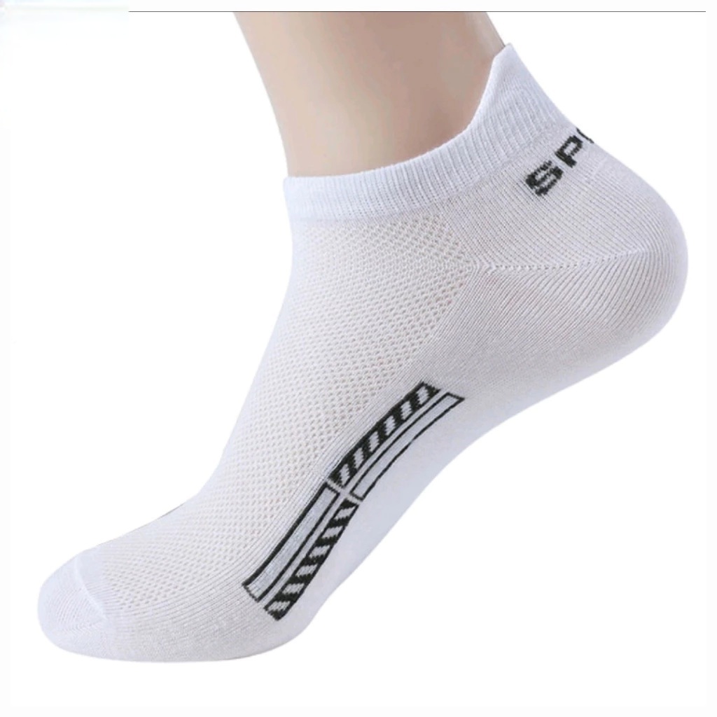 Nta UNDERWEAR ถุงเท้าผู้ชายผ้าฝ้าย 100% คอสั้น Soft Breathable คุณภาพสูง