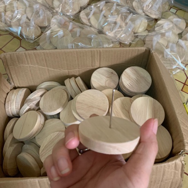 (HCMC Factory) ฐานไม้สําหรับใส่สัตว์ขนสัตว์