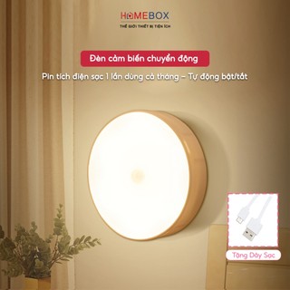 Đèn cảm biến chuyển động dán tường cầu thang tủ quần áo, Đèn Led cảm ứng sạc USB tiết kiệm điện