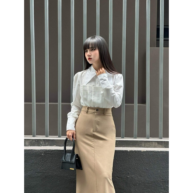 CILIA | กระโปรงยาวทรงเอ