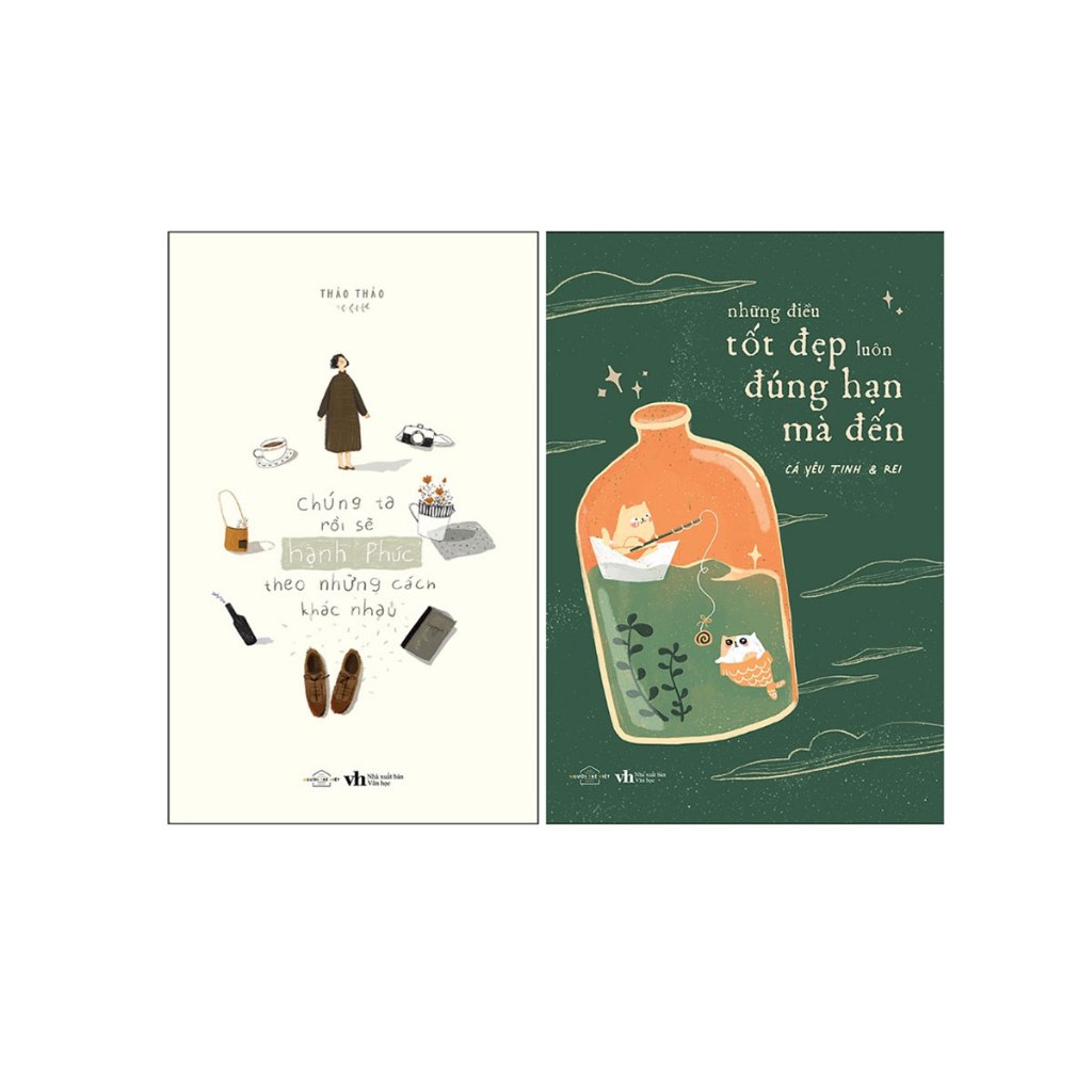 หนังสือ - Combo We Will Be Happy In Different Ways + สิ่งที่ดีตลอดเวลา (2 เล่ม) - AZ