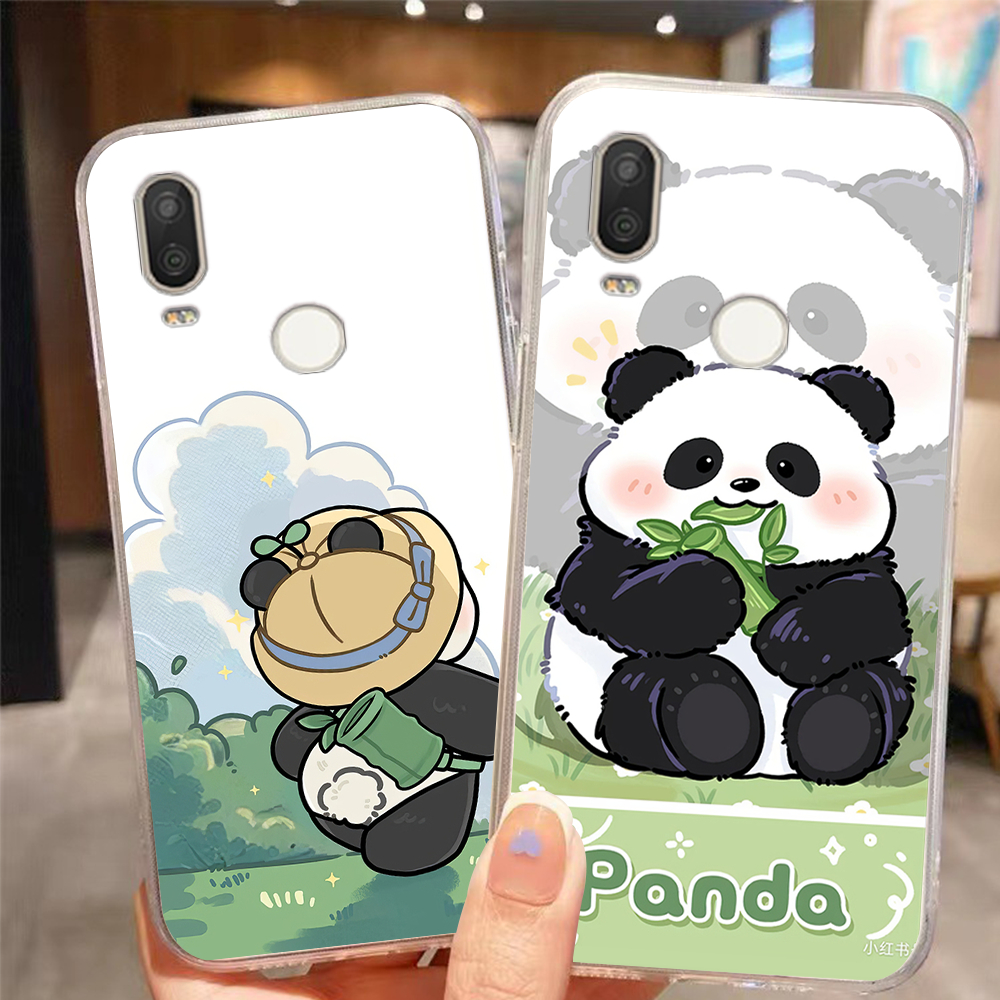 เคส Vsmart Active 1 / vsmart Active 1 Plus / vsmart Active 1+ พิมพ์ลายแพนด้า ชุด 2 ชิ้น