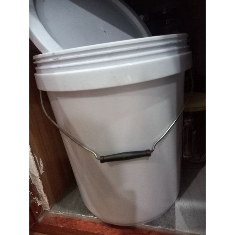 ถังสีขาว LID, THICK DIAMETER 30 CM