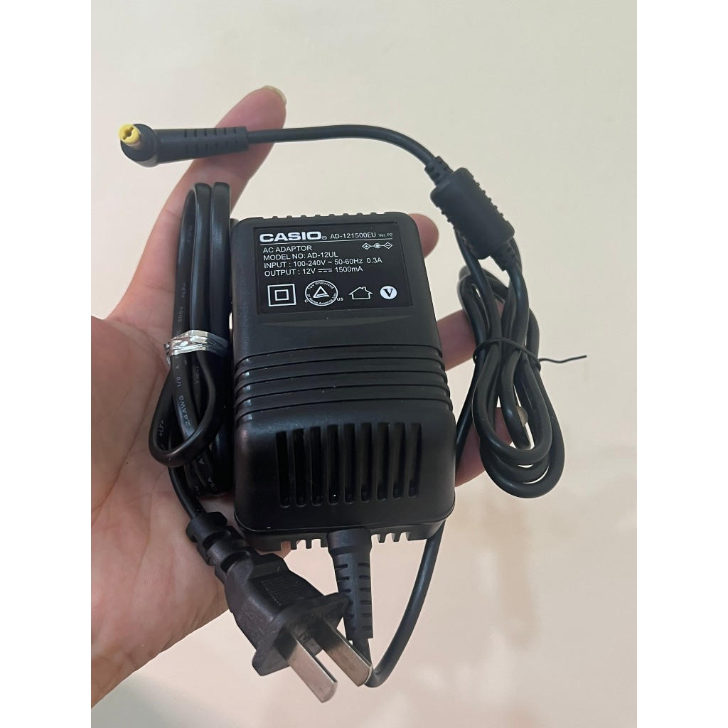 CASIO PX700 ELECTRIC PIANO POWER CORD ของแท้ 12 เดือน