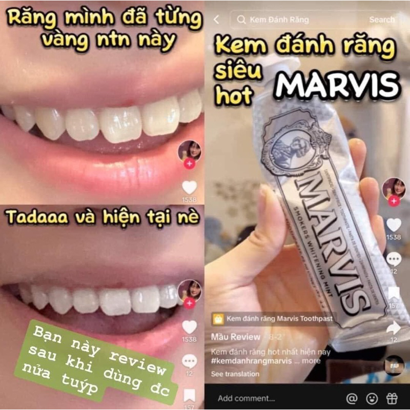 ยาสีฟันขาว Mara Rviss