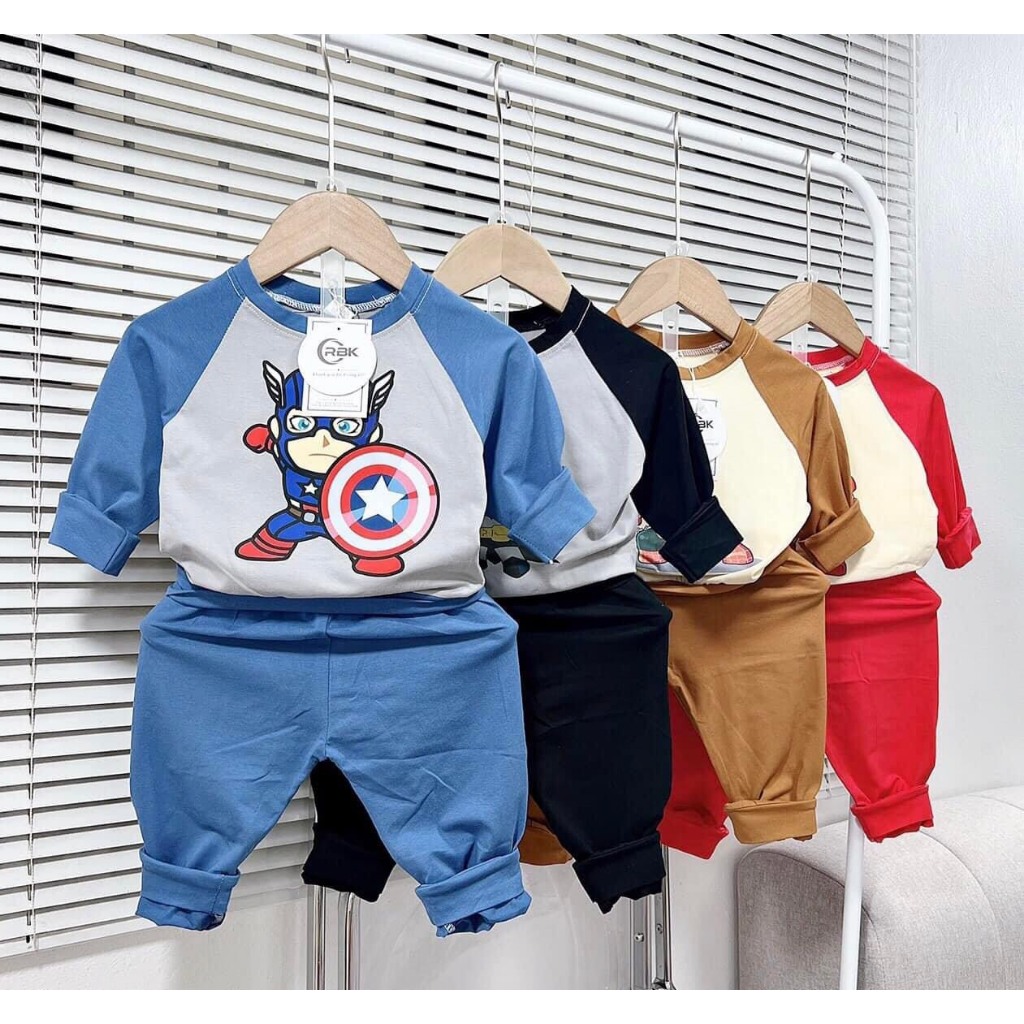 ชุดแขนยาว Superman Boys