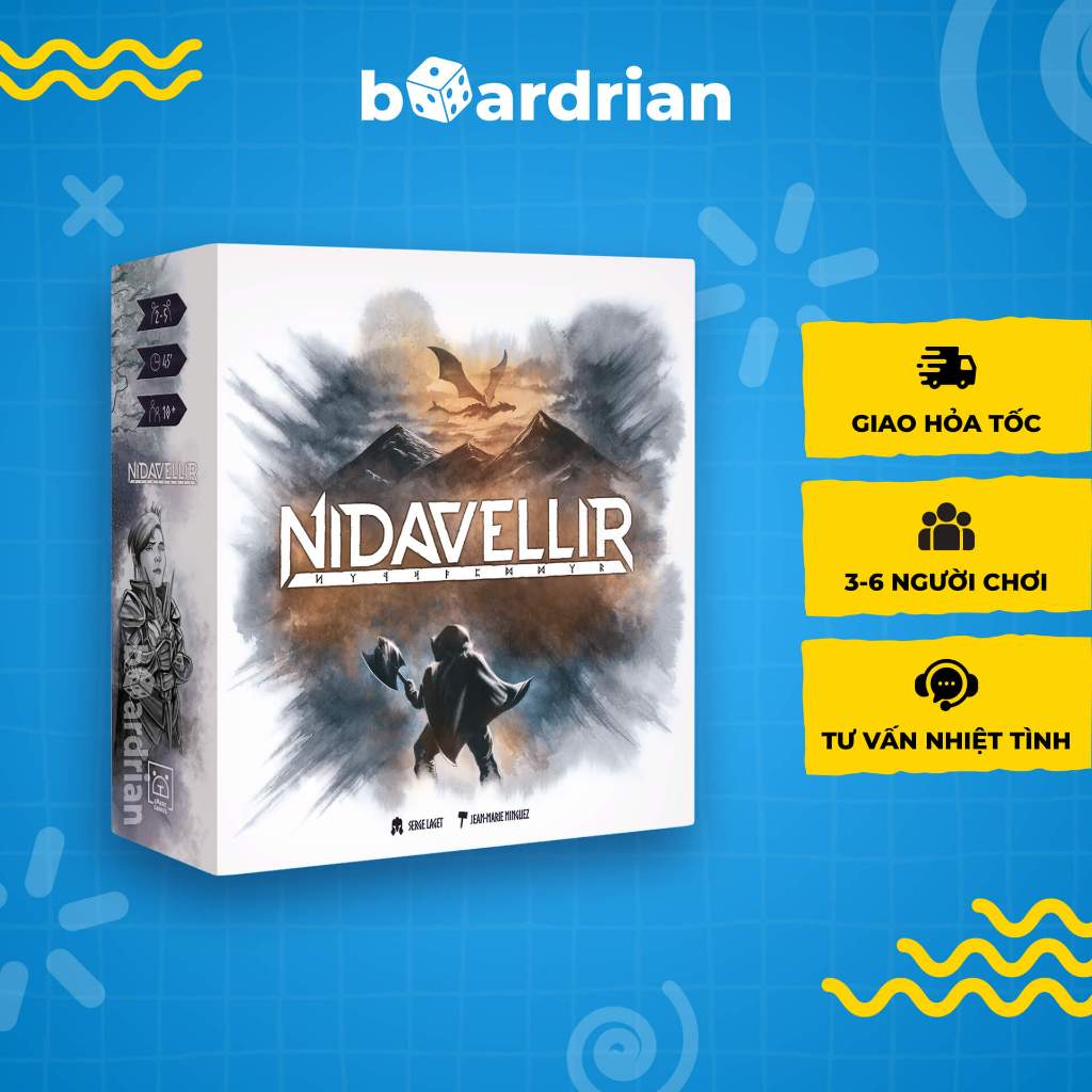 Nidavellir (+2 EXPANDS) - เกมกระดานสงครามในตํานานเวอร์ชั่นภาษาจีน