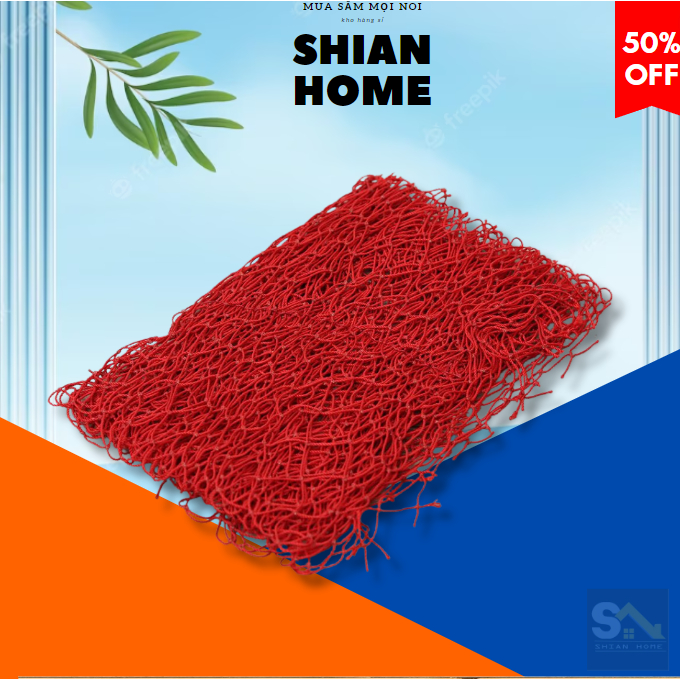 ตาข่ายล้างจานสีแดงTFX