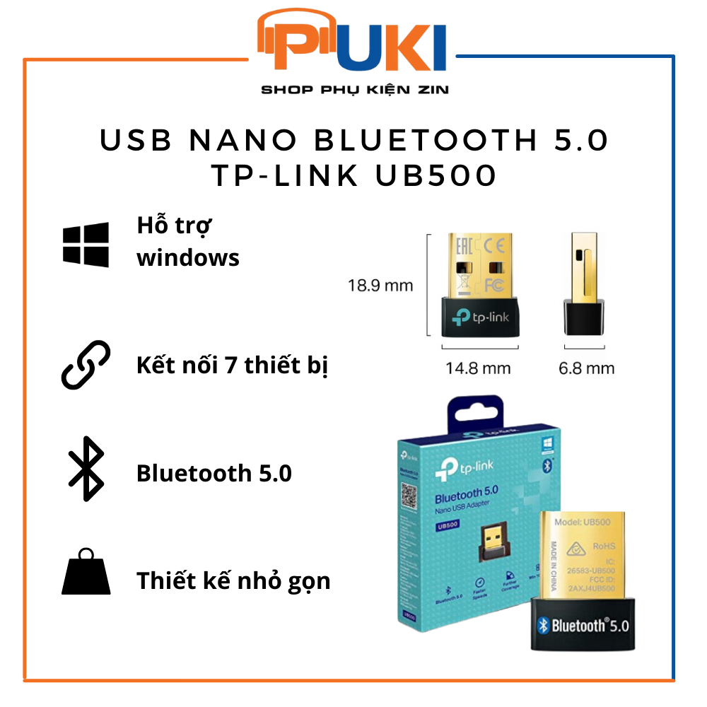 USB Nano Bluetooth 5.0 TP-Link UB500