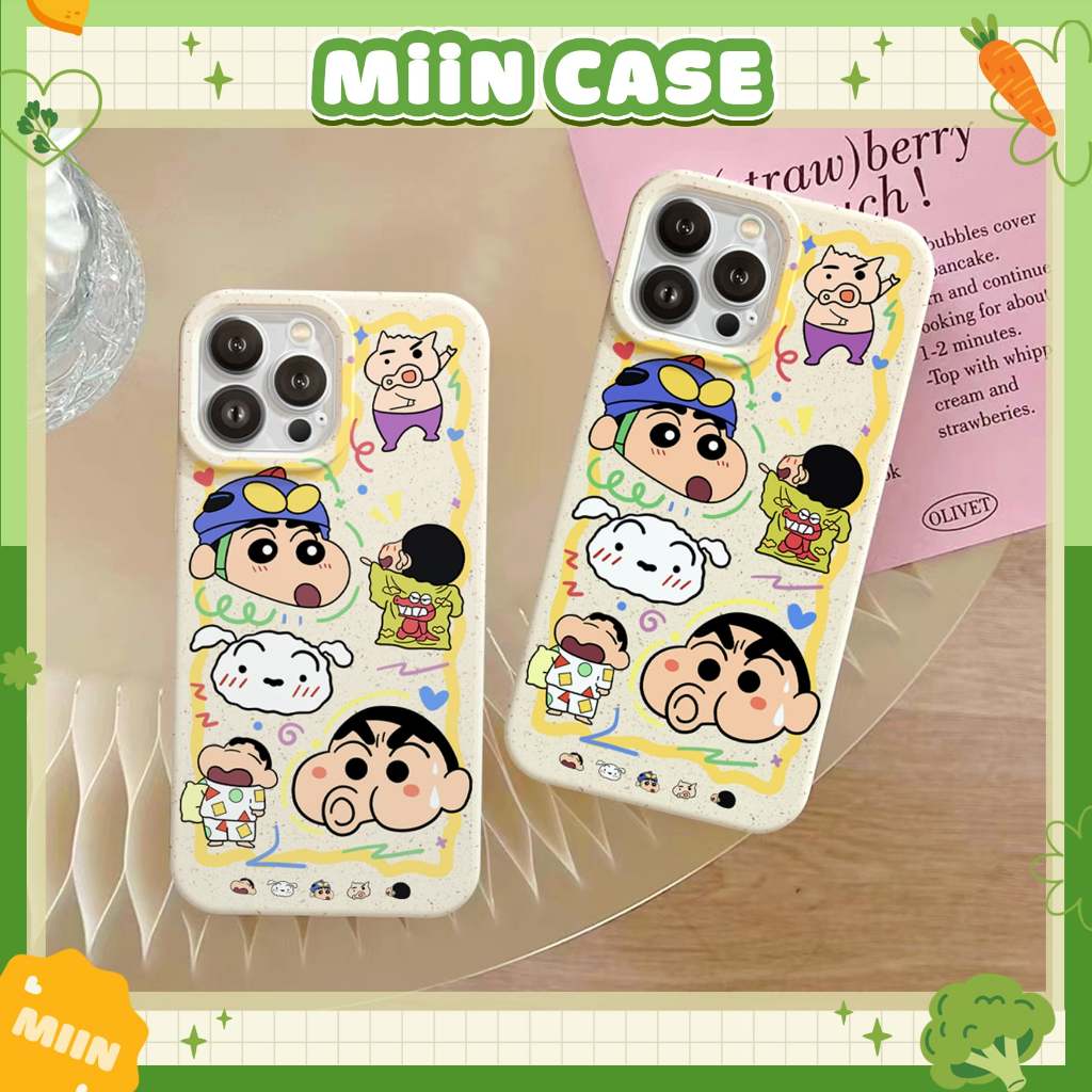 Cu Shin เคส iPhone แบบนุ่มเป็นมิตรกับสิ่งแวดล้อมกันกระแทกป้องกันสีส้ม - iP 7/8/Plus/X/XS/XR/11/12/13