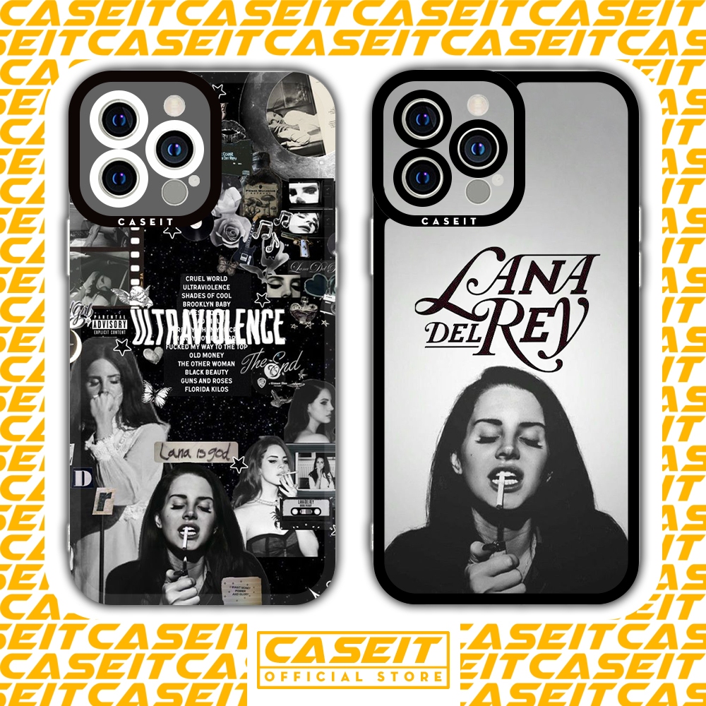 Caseit Lana Del Rey Ultraviolence Album ความงามศิลปะขอบสี่เหลี่ยม iphone case x/11/12/14/pro/max/plu