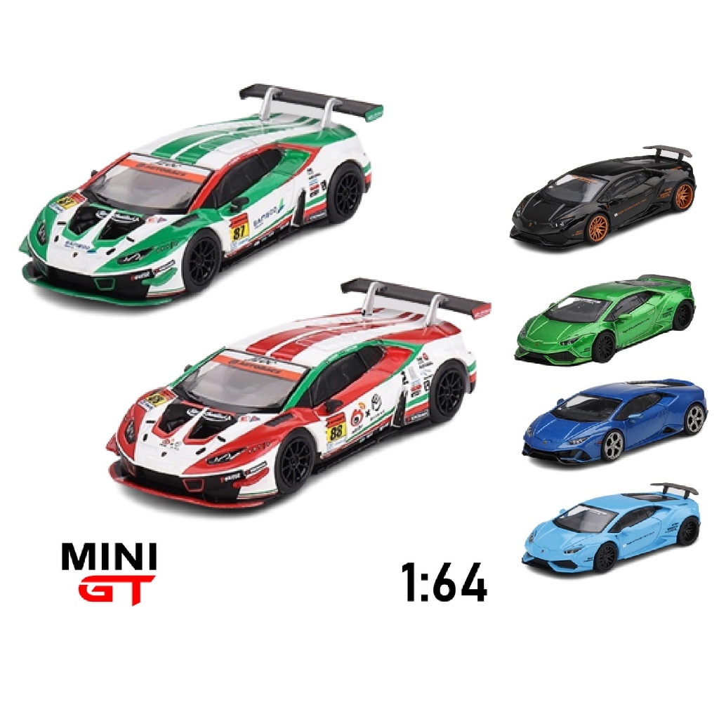 Lamborghini SVJ Revuelto Huracan LB-Silhouette GT3 GT EVO LOC 1:64 scale Minigt