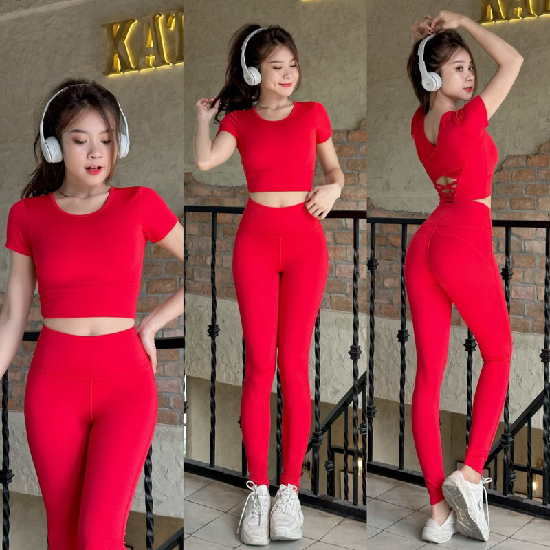 ยิมพร้อมใส่ โยคะ จัมสูท