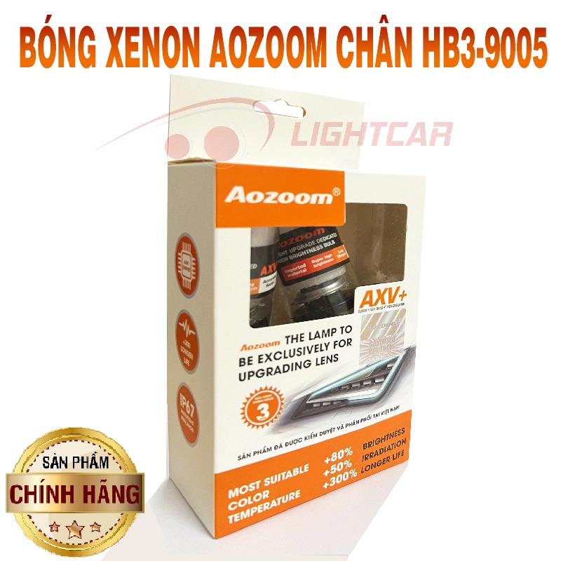 หลอดไฟซีนอน Aozoom ของแท้ HB3-9005