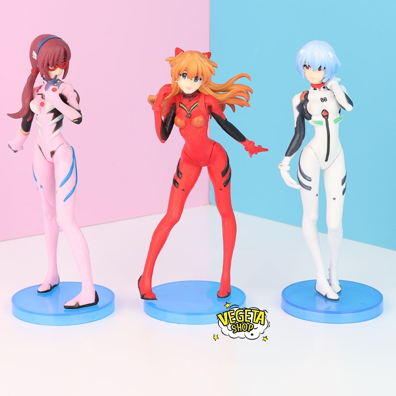 Neon Genesis Evangelion Figure - Rei Ayanami Soryu Langley Asuka Mari Makinami Illustrious Figure - 