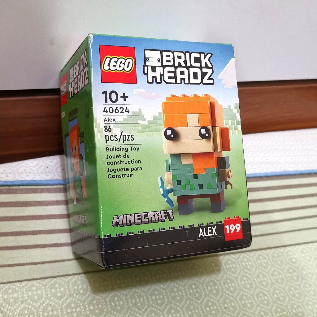 [Lego BrickHeadz] 40624 Minecraft Alex Character