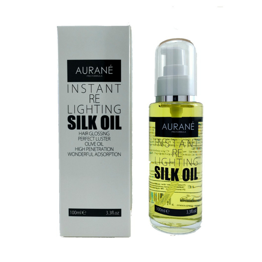 Olive Instant Re Lighting Silk Aurane Hair Gloss Oil Serum 100มล