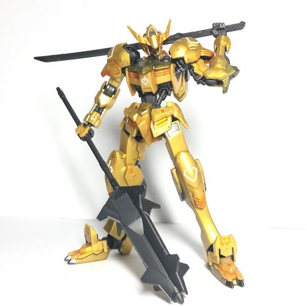 Gundam HG IBO Barbatos Gold B001B Assembly Toy Model