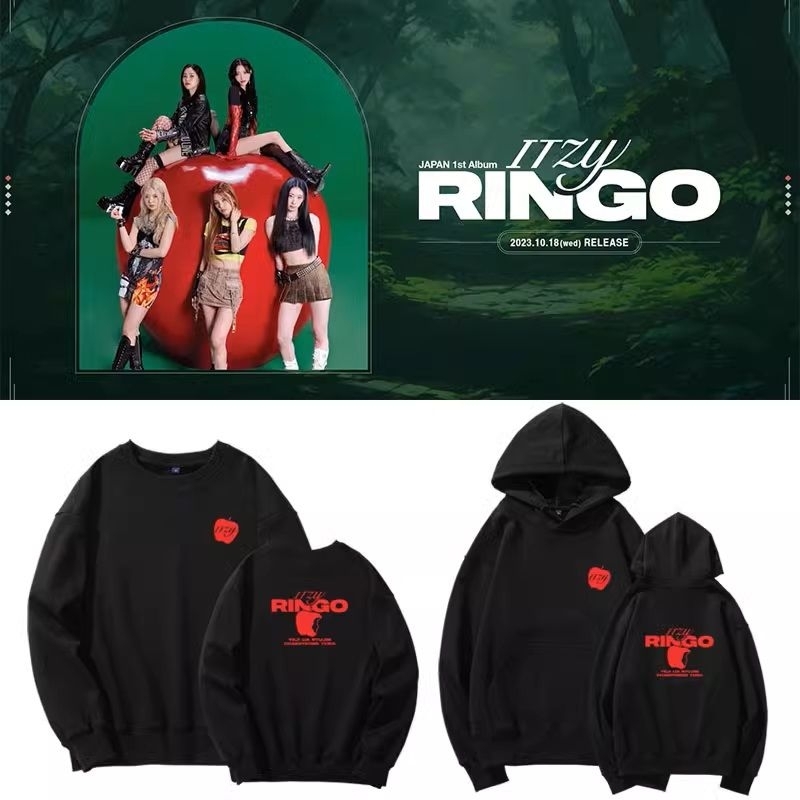 เสื้อสเวตเตอร์+มีฮู้ด ITZY - RINGO