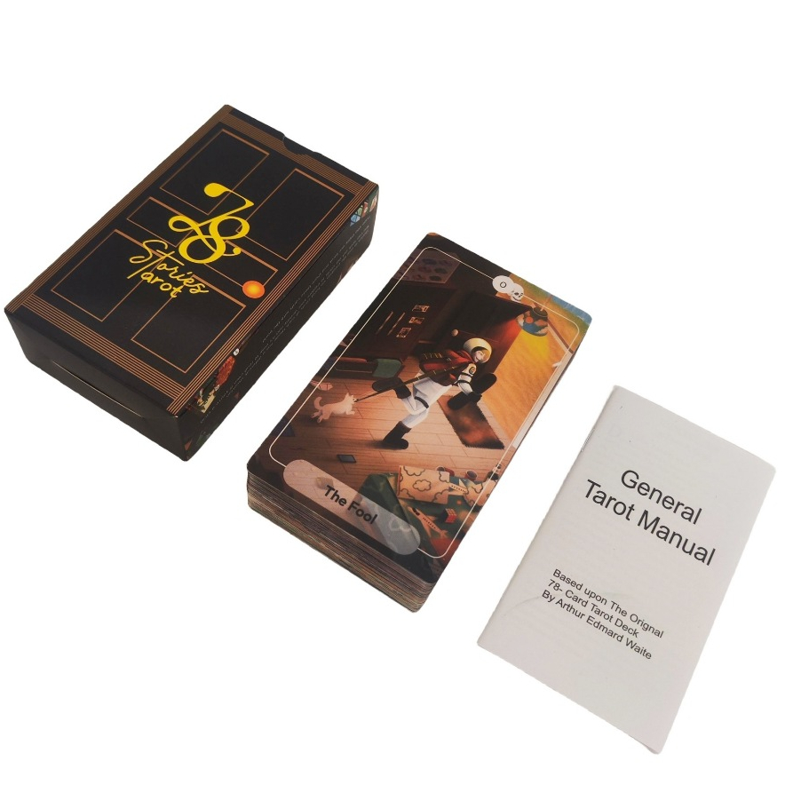 (ขนาดเดิม) 78 Stories Tarot Deck